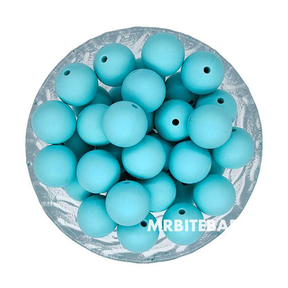 12/15mm Round Silicone Beads #26 - #49