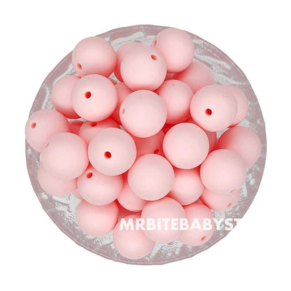 12/15mm Round Silicone Beads #26 - #49