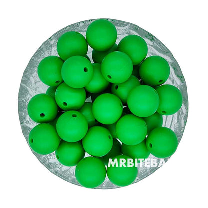 12/15mm Round Silicone Beads #26 - #49