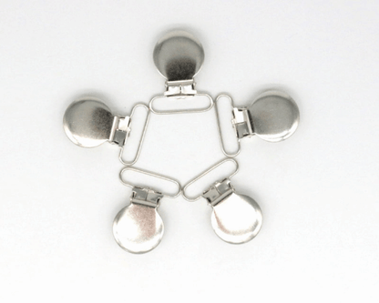 Metal Pacifier Suspender Clips