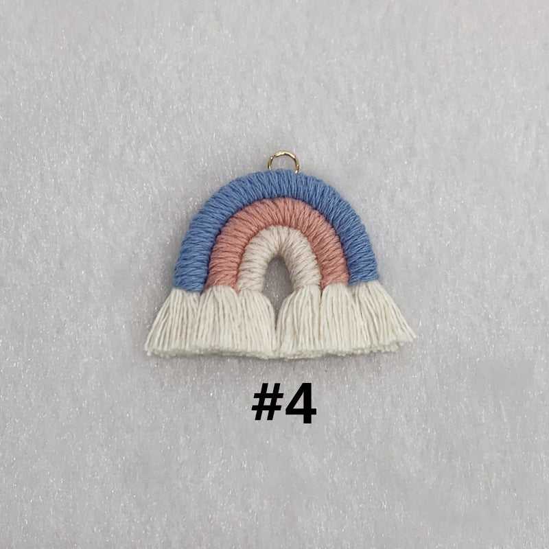 Mini Boho Macrame Rainbow - 40*35mm
