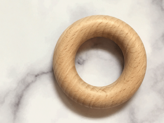 Thick 65MM Beech Wooden Ring