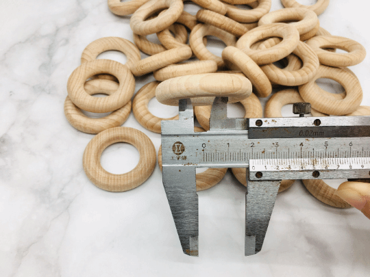 40MM BEECH Rings - Custom logo