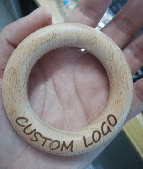 Custom logo 80MM BEECH Rings