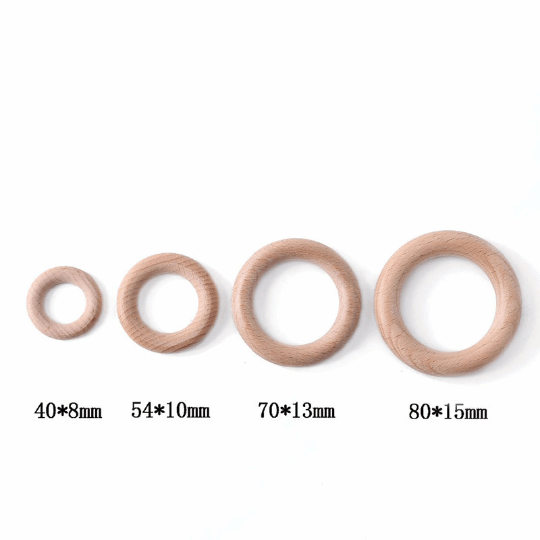 Unfinished Beech Ring