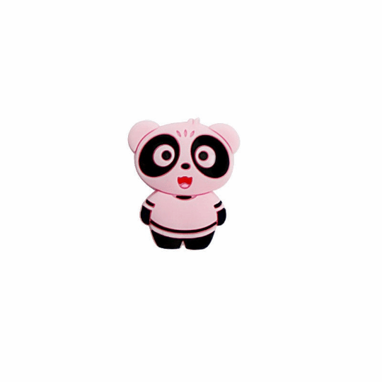 Panda Silicone Beads 27*21mm