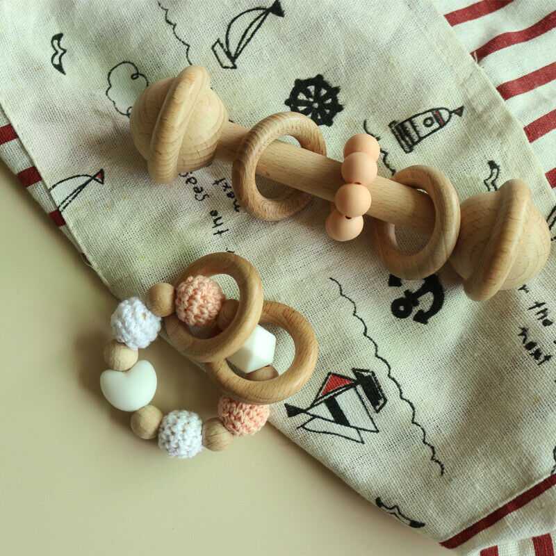 Deer Crochet Rattles Toys Set