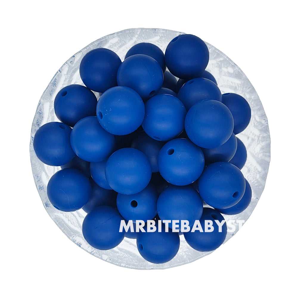 12/15mm Round Silicone Beads #50 - #73