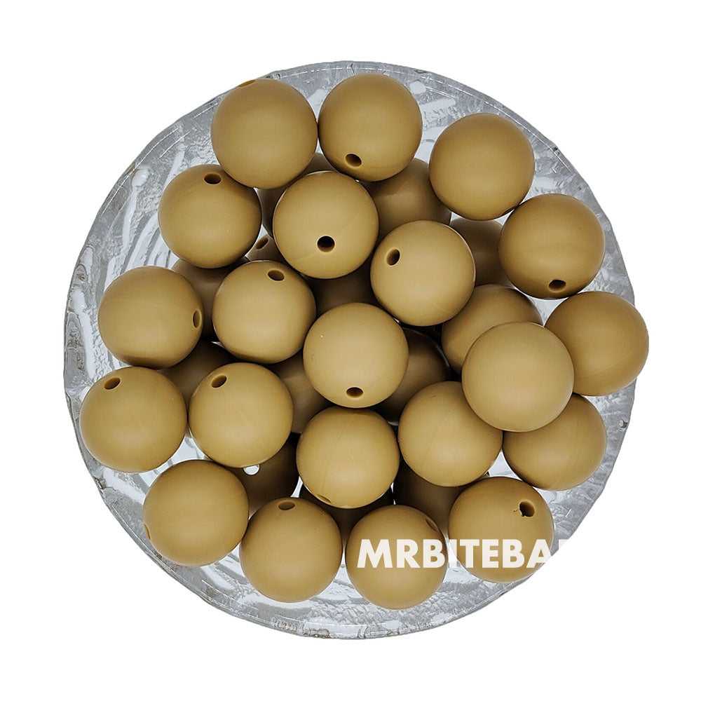 12/15mm Round Silicone Beads #50 - #73