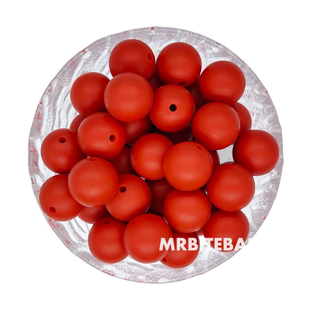 12/15mm Round Silicone Beads #50 - #73