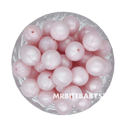 12/15mm Round Silicone Beads #50 - #73