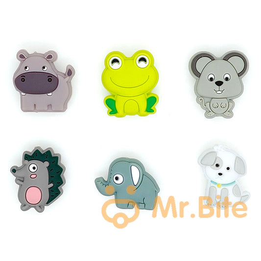 Animal Focal Hippo/Dog/Elephant Beads