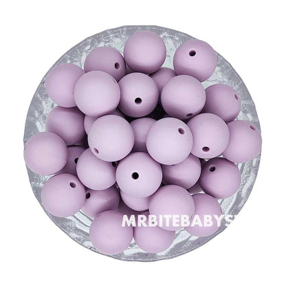 12/15mm Round Silicone Beads #50 - #73
