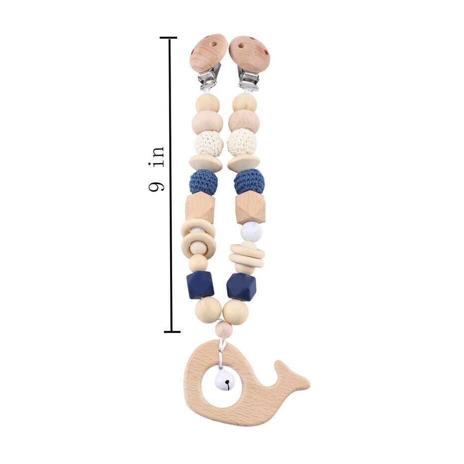 Whale Pram Garland Rattles Set