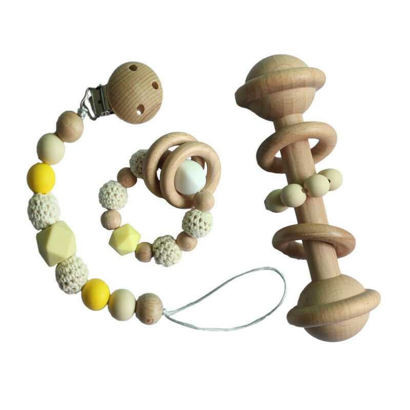 Lion Crochet Rattle Toys Set
