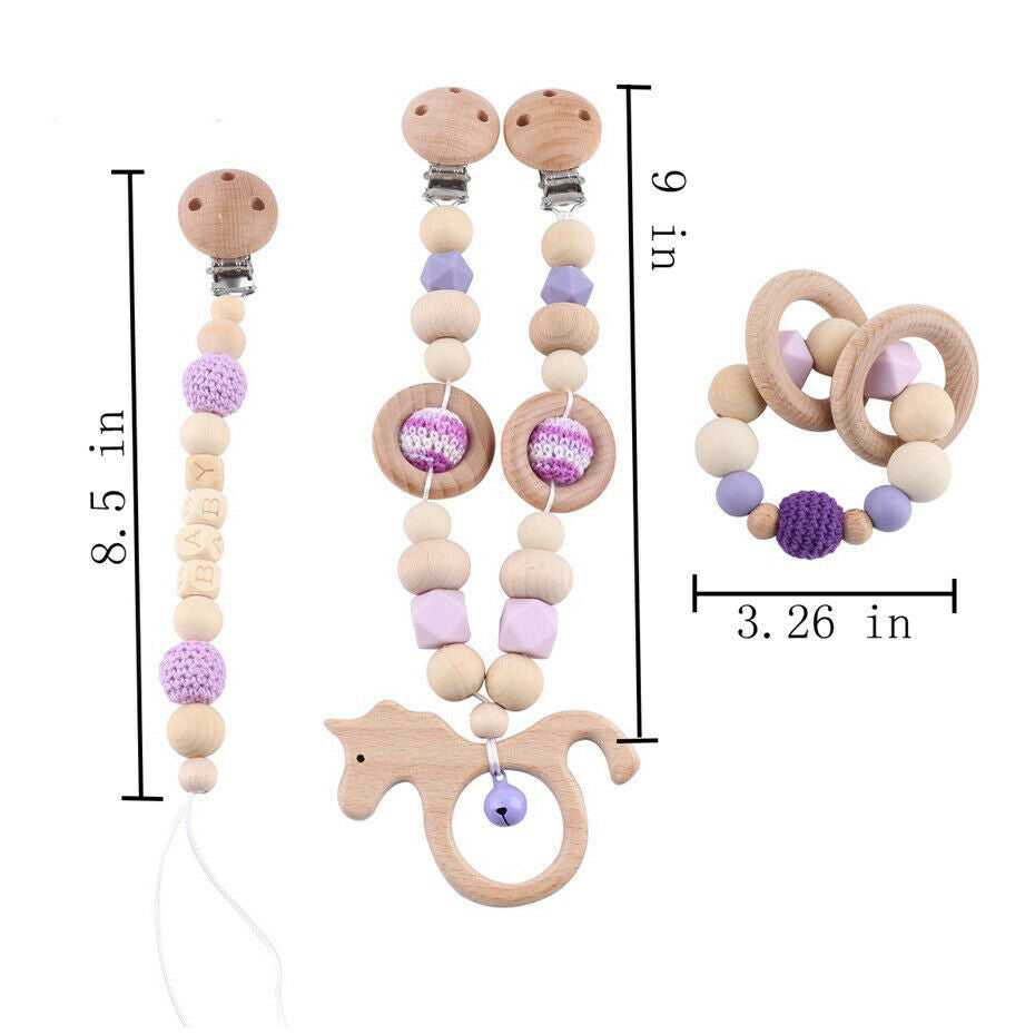 Unicorn Pram Garland Rattles