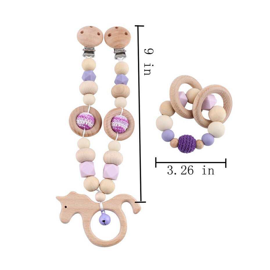 Unicorn Pram Garland Rattles