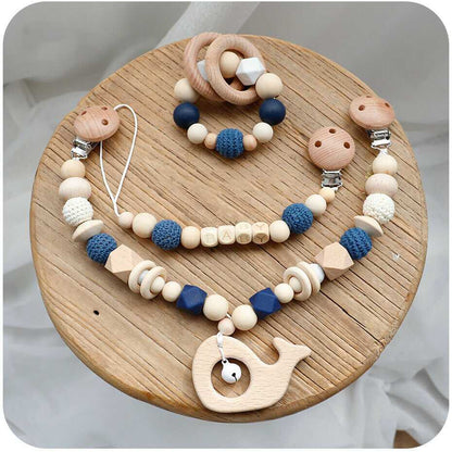 Whale Pram Garland Rattles Set