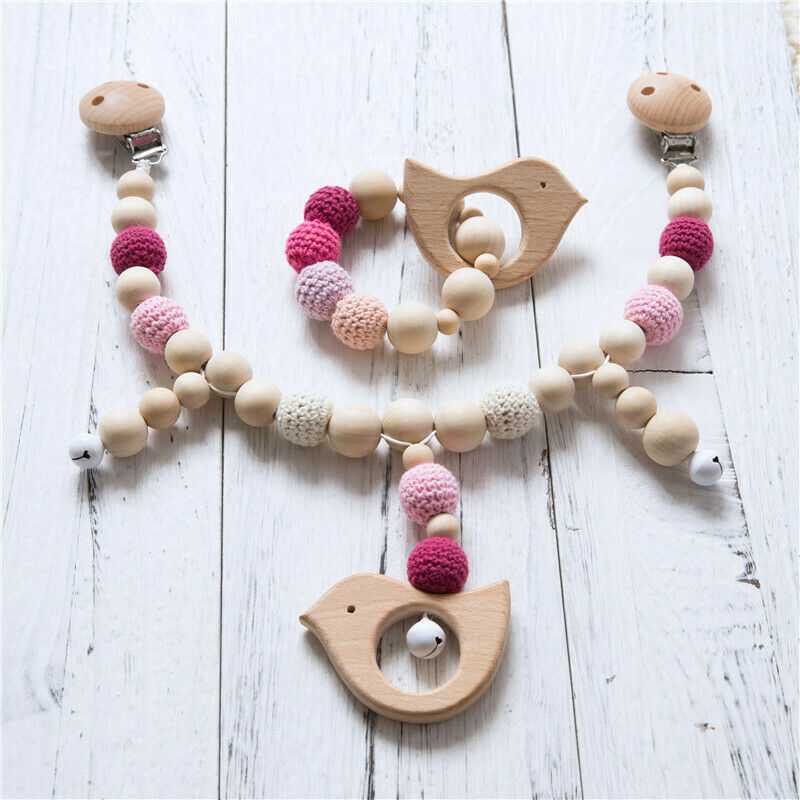 Bird Pram Garland Chain Rattles