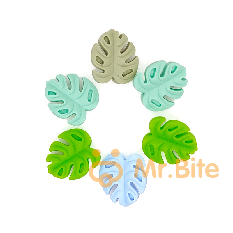 Monstera Leaf Focal Beads 20*25*8.5mm