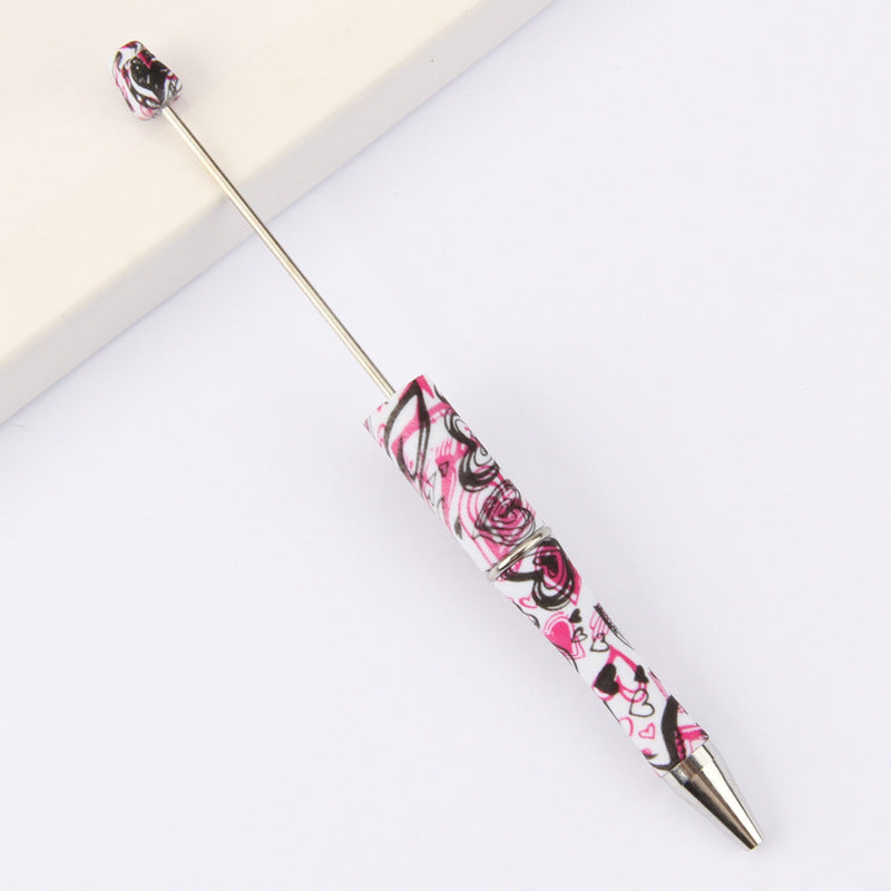 5Pcs /Lot DIY Print Pen Beadable Pen