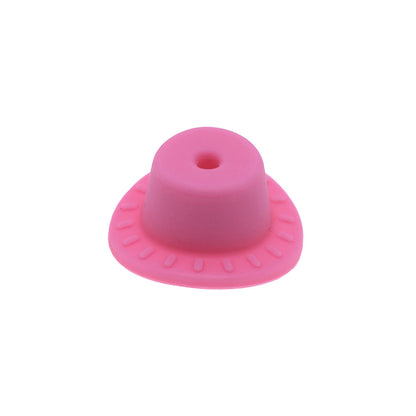 Cowboy Hat Silicone Beads - 25.5mm