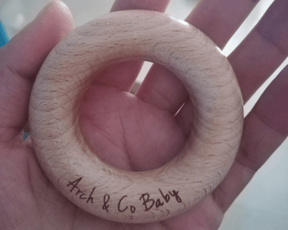 Thick 65MM Beech Wooden Ring