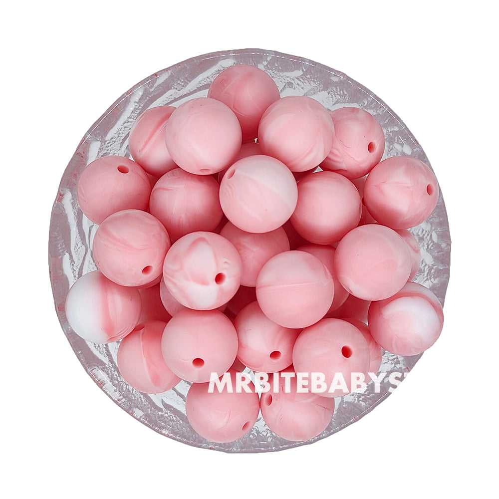 12/15mm Round Silicone Beads #50 - #73