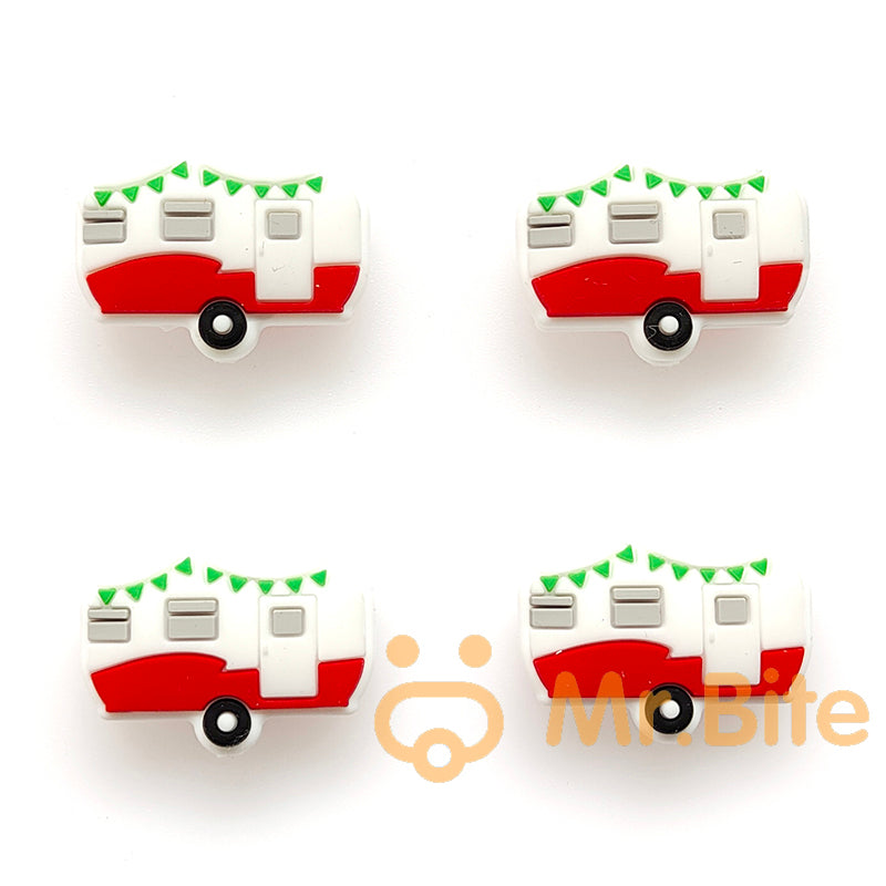 5-50Pcs Silicone Camper Focal Beads 20*27mm