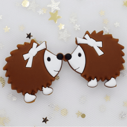 Hedgehog Silicone Beads 33*31MM