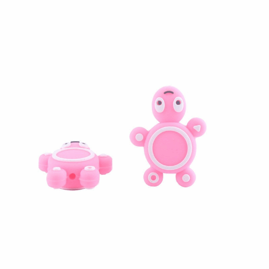 Turtle Silicone Beads 22.34*29.23mm