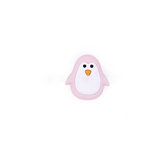 Penguin Silicone Beads 26*25MM