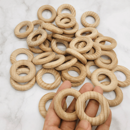 40MM BEECH Rings - Custom logo