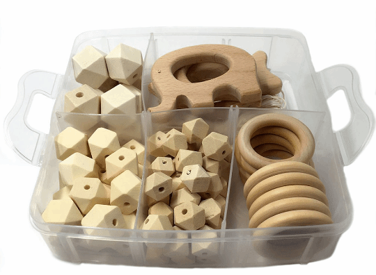Wood Beads Kit DIY Toys