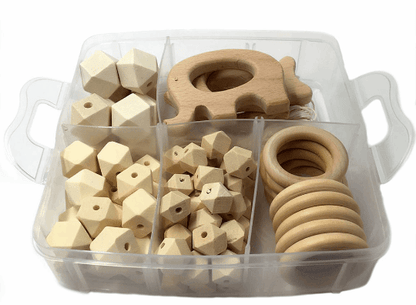 Wood Beads Kit DIY Toys