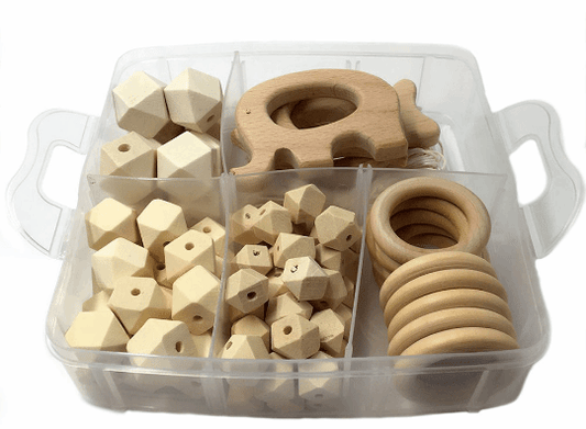 Wood Beads Kit DIY Toys