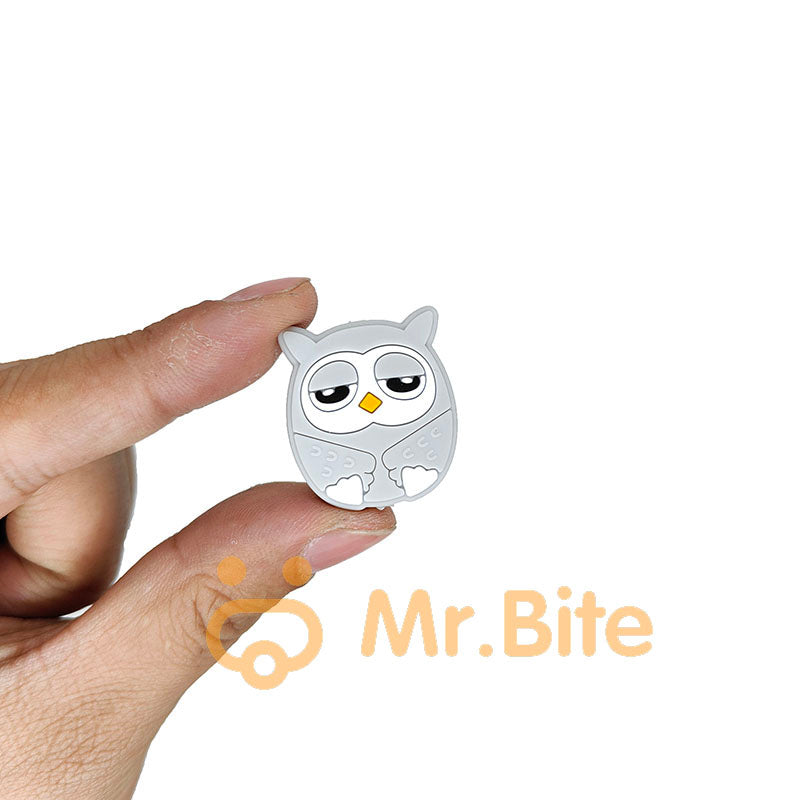 Silicone Owl Focal beads