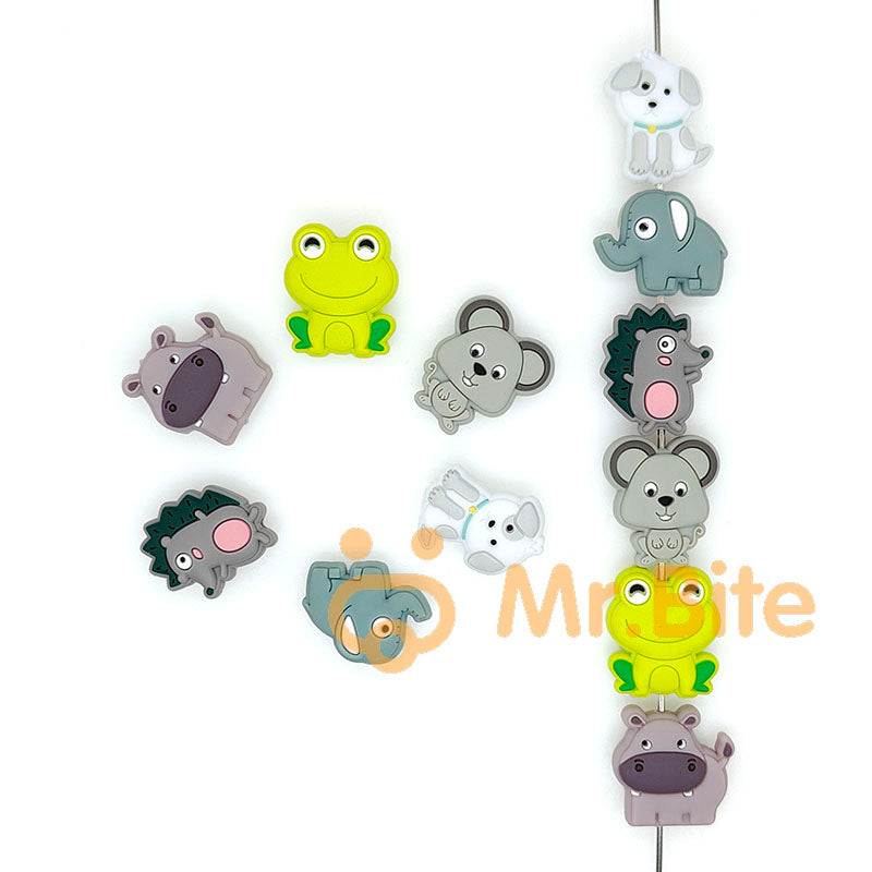 Animal Focal Hippo/Dog/Elephant Beads