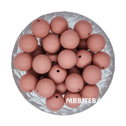 12/15mm Round Silicone Beads #74 - #97