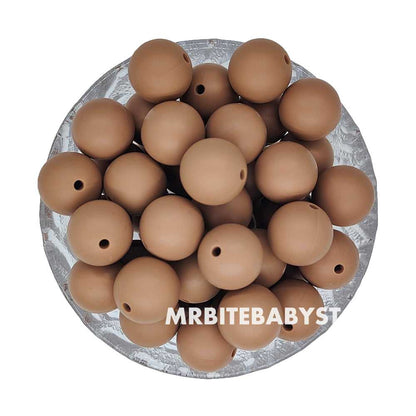 12/15mm Round Silicone Beads #74 - #97