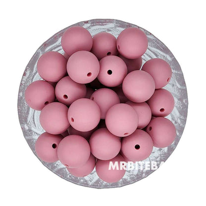 12/15mm Round Silicone Beads #74 - #97