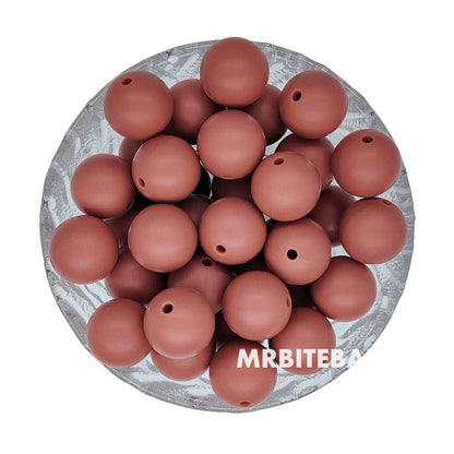 12/15mm Round Silicone Beads #74 - #97