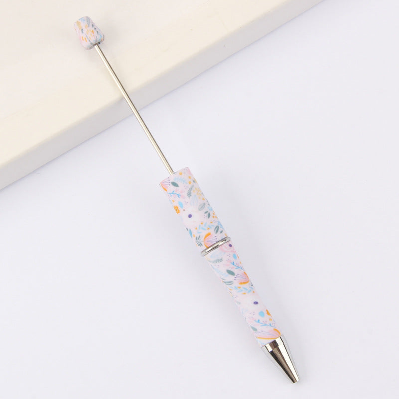 5Pcs /Lot DIY Print Pen Beadable Pen