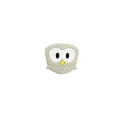 Owl Silicone Beads 3*2.6CM