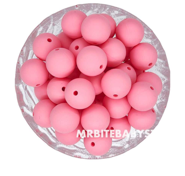 12/15mm Round Silicone Beads #1 - #24