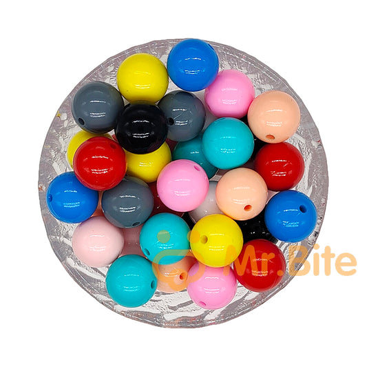 15mm Liquidness Silicone Beads - Round