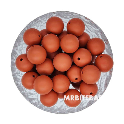 12/15mm Round Silicone Beads #74 - #97