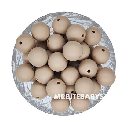 12/15mm Round Silicone Beads #74 - #97