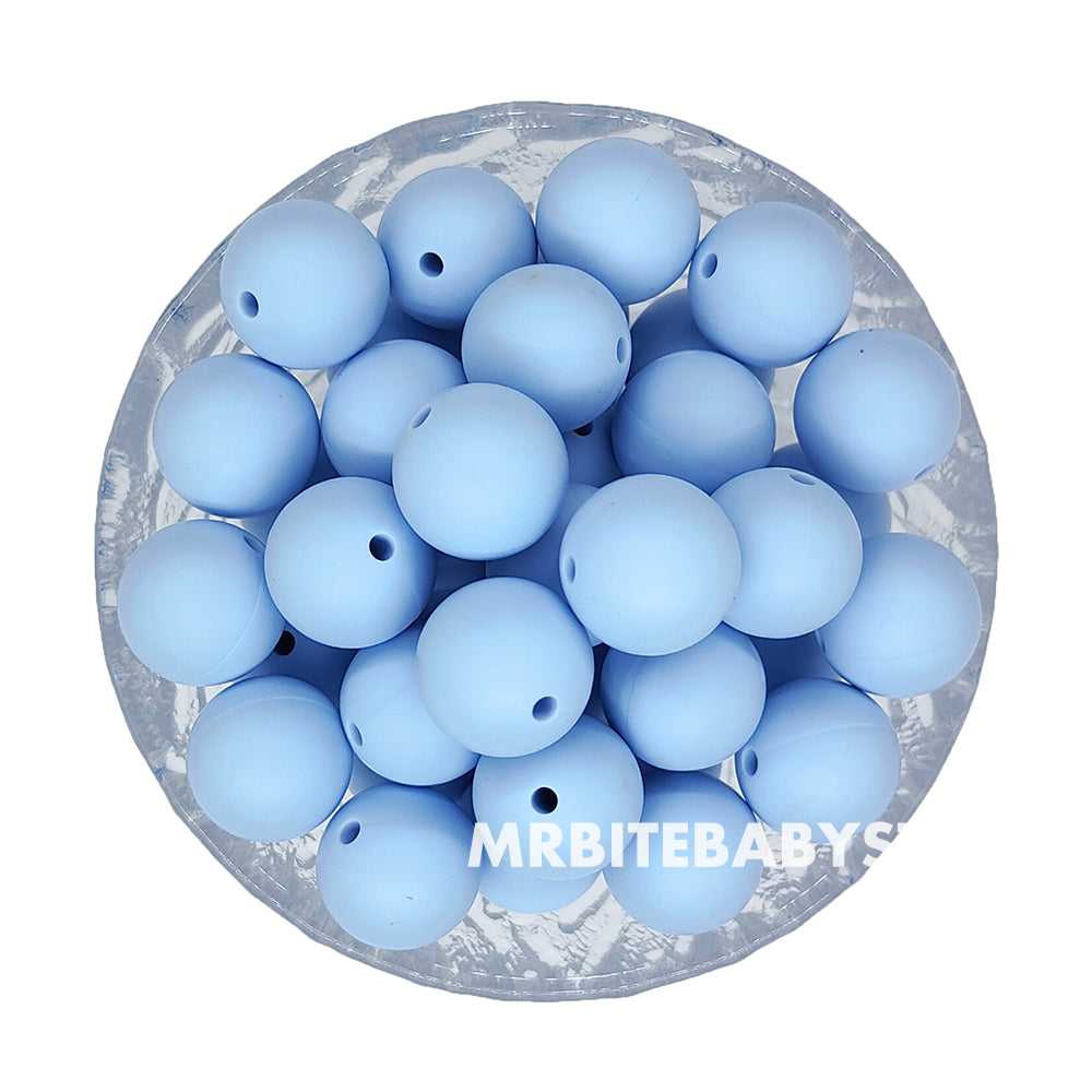 12/15mm Round Silicone Beads #74 - #97