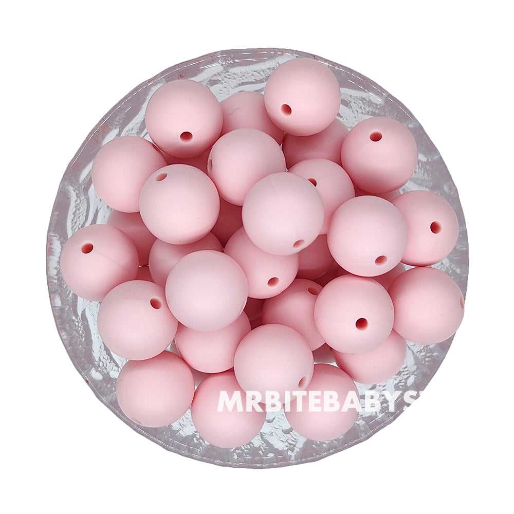12/15mm Round Silicone Beads #74 - #97
